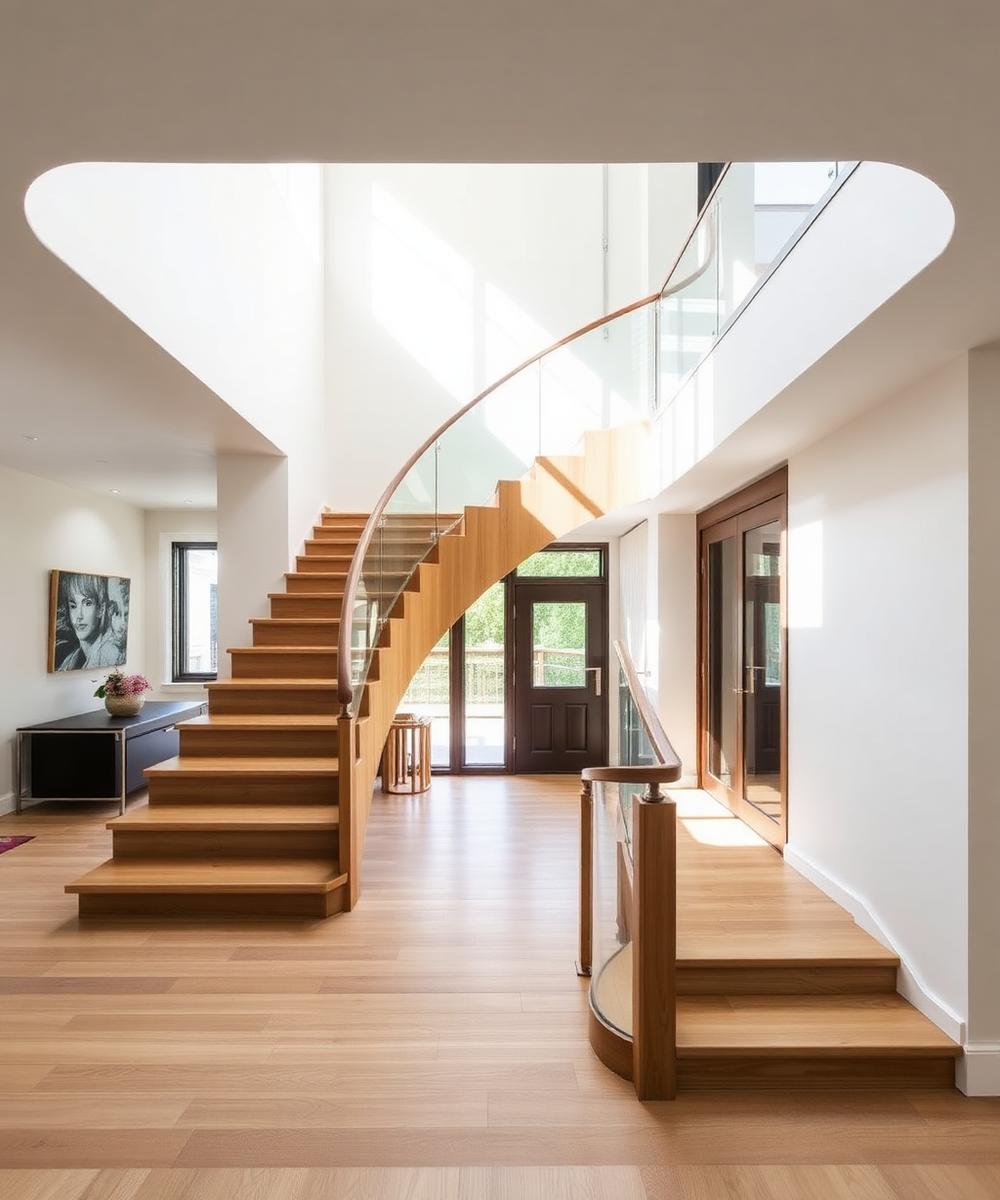 Curved Oak Flight